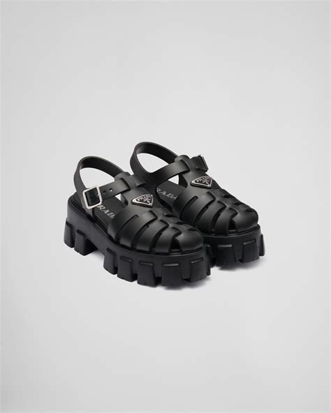 prada plastic sandals